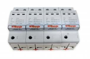 Cắt sét Dinrail gắn tủ điện 3 Pha 4P